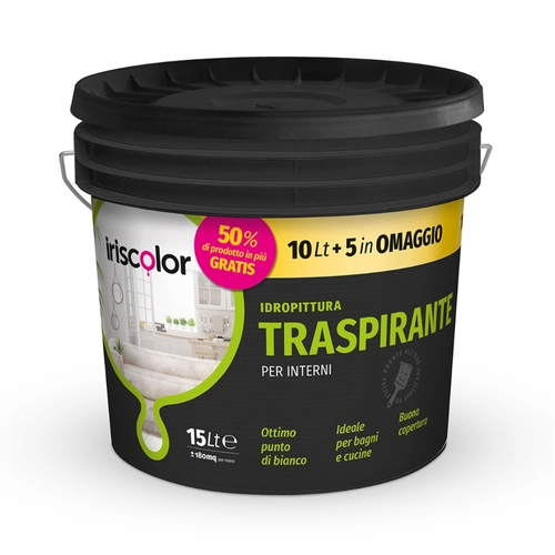 Idropittura Wall 10L+5L Omaggio BRI1391212