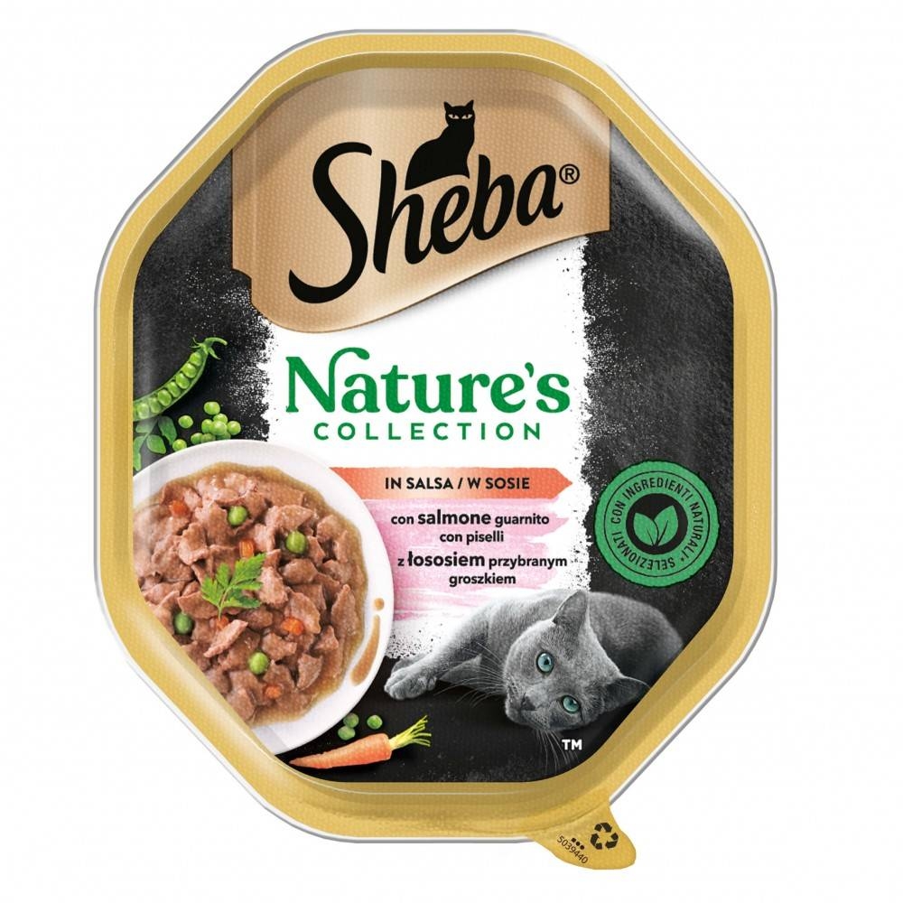 Sheba Sheba Nature's Collection Salmone e Piselli 85 gr