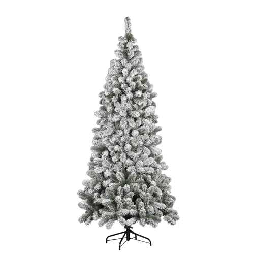 Albero innevato slim struttura in PVC BRI1392151