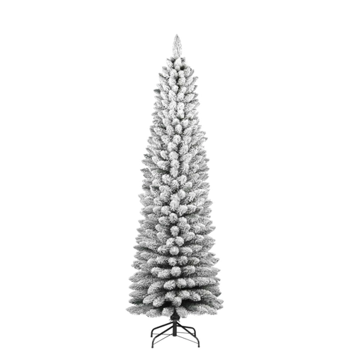 Albero innevato slim struttura in PVC BRI1392164