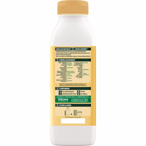 Garnier Fructis Balsamo Hairfood Burro di Cacao, per capelli secchi e ricci 350 ml BRI1392439