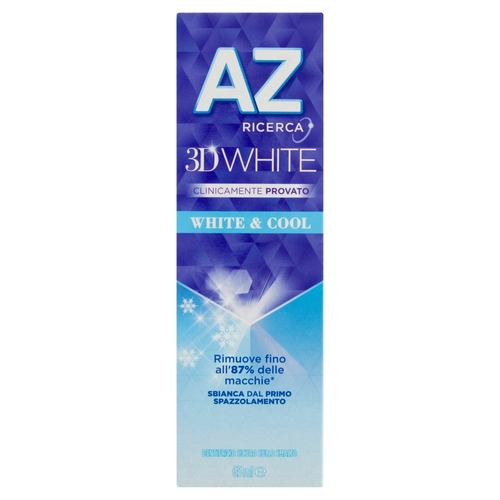 AZ Dentifricio 3D White - White & Cool 65 ml BRI1397128