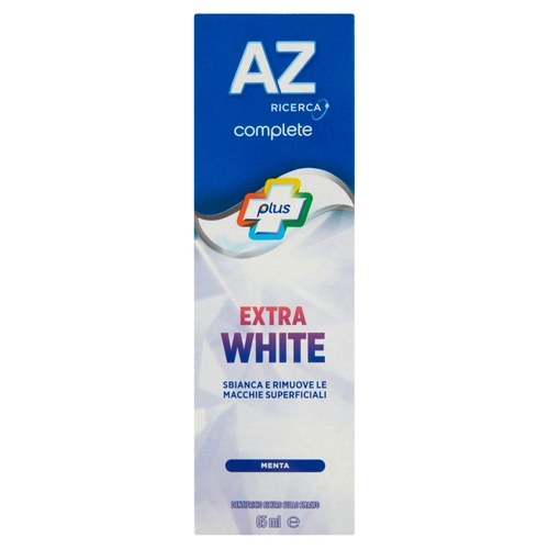 AZ Dentifricio Complete Plus Extra White Menta 65 ml BRI1397135