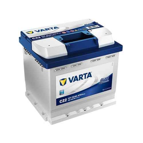 Batteria auto C22 potenza 52 Ah BRI1400460