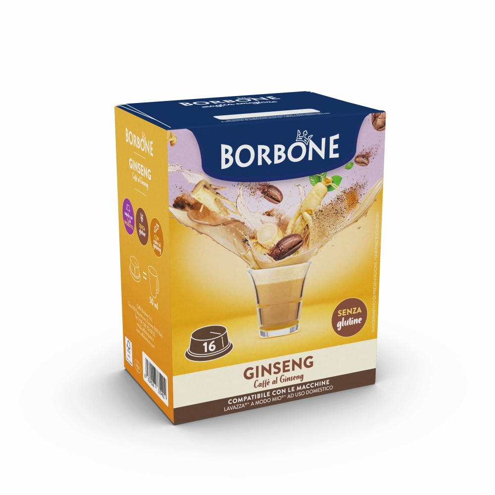 Borbone  BORBONE COMPATIBILI LAVAZZA 16PZ GINSENG