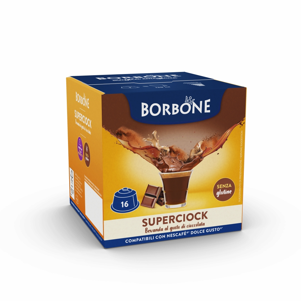 Borbone  BORBONE COMPATIBILI DOLCE GUSTO 16PZ SUPERCIOK
