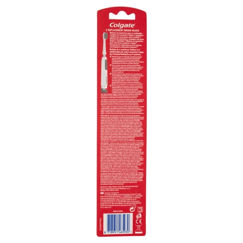 Colgate ricariche spazzolino a batteria 360 Sonic Slim Tip morbido BRI1405135