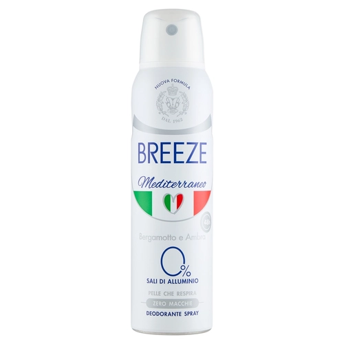 Breeze Mediterraneo Bergamotto e Ambra Deodorante Spray 150 mL BRI1405699
