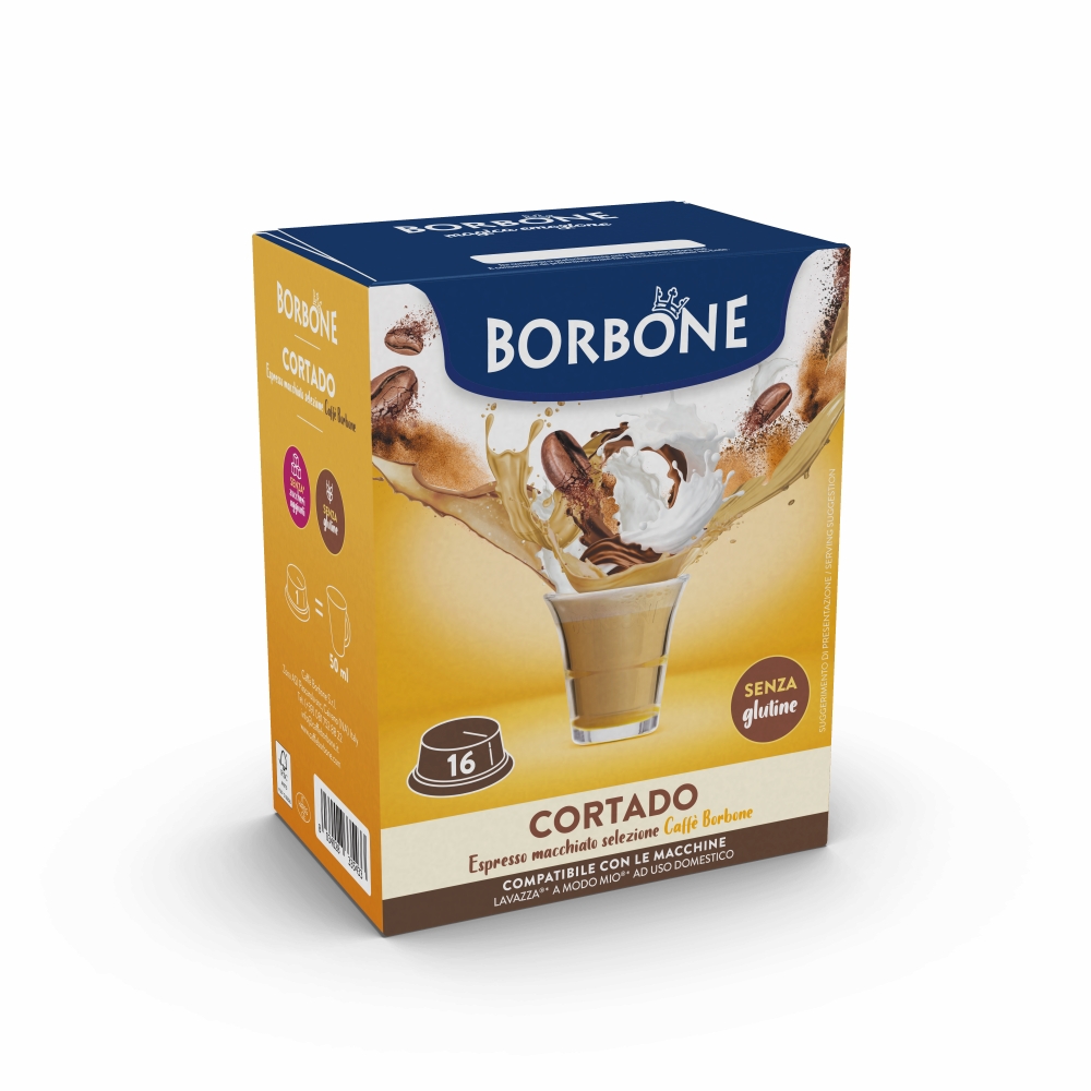 Borbone  BORBONE COMPATIBILI LAVAZZA 16PZ CAFFE MACCH