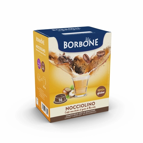 Capsule compatibili Nocciolino 16pz 7,2 g BRI1406411