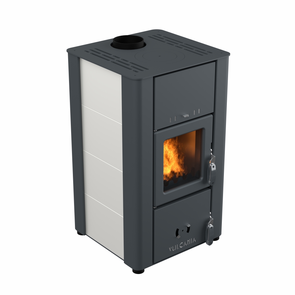 Vulcania Stufa a legna ventilata V-Steel
