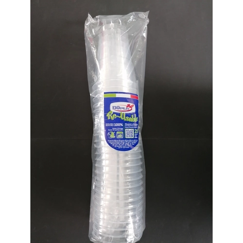 Bicchieri riutilizzabili trasparenti M600 PZ25 BRI1412544