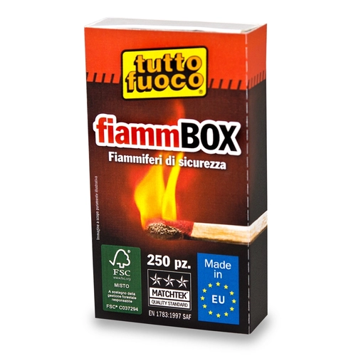 Fiammiferi FiammBOX in legno
 BRI1414792