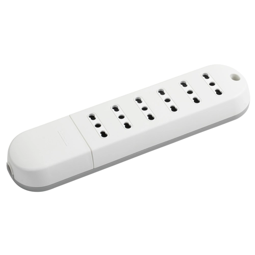 Serie slim - Multipresa multipresa slim, 6 prese bipasso, senza cavo bipasso BRI1416972