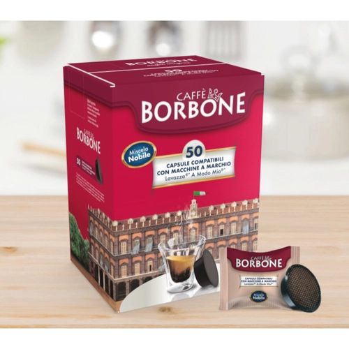 BORBONE COMP. LAVAZZA 50PZ COMPOSTABILE NOBILE BRI1420099