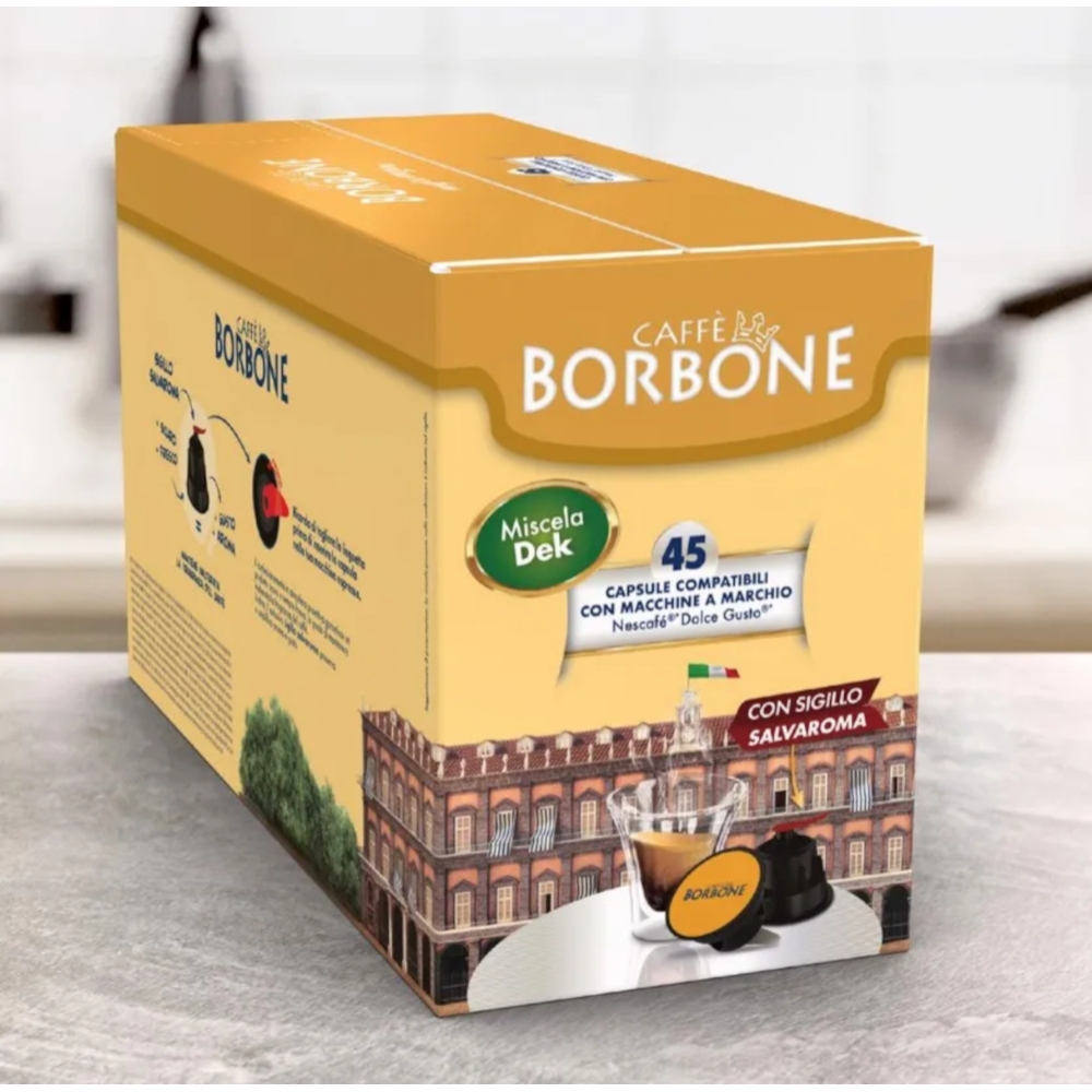 Borbone  BORBONE COMPATIBILI DOLCE GUSTO 45PZ DEK
