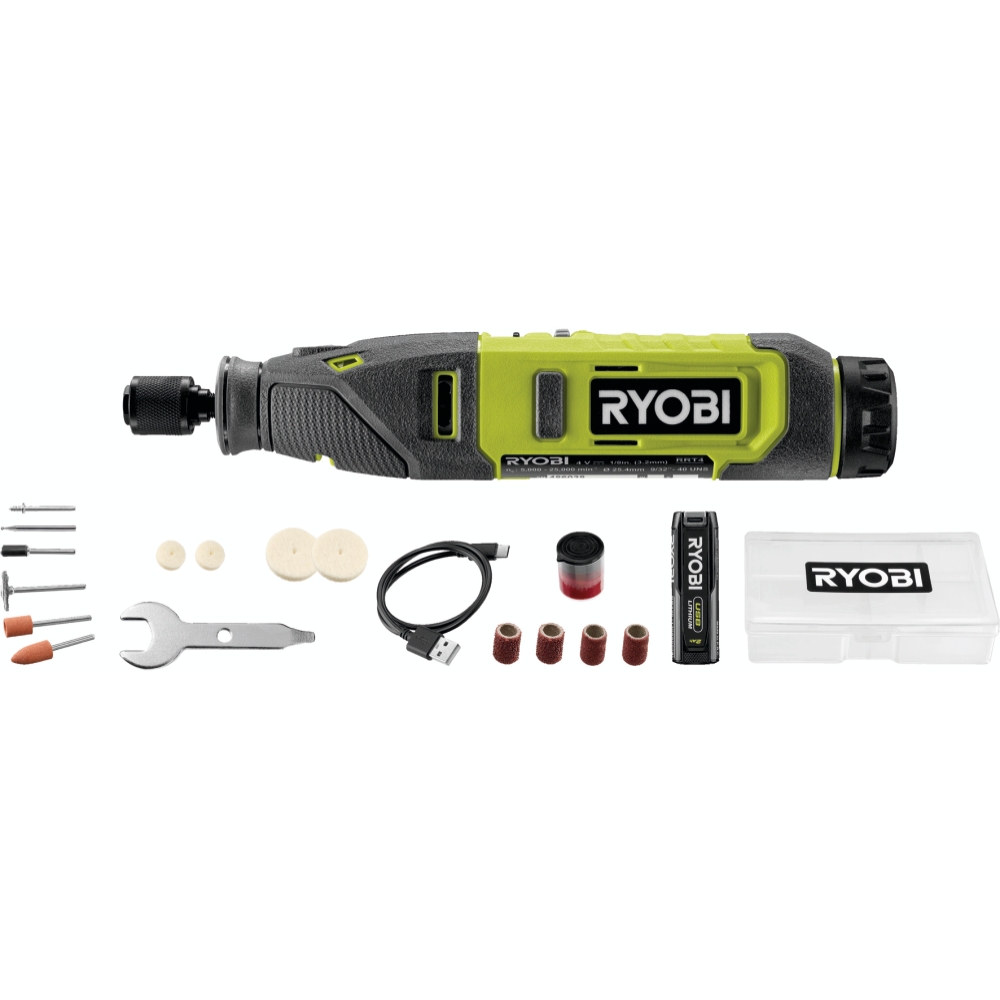 Image of RYOBI RRT4 UTENSILE ROTATIVO 4V 5 VELOCITA + 1014