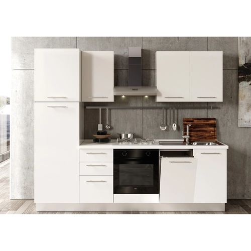 Blocco cucina L255 x P60 x H216 cm BRI1426124