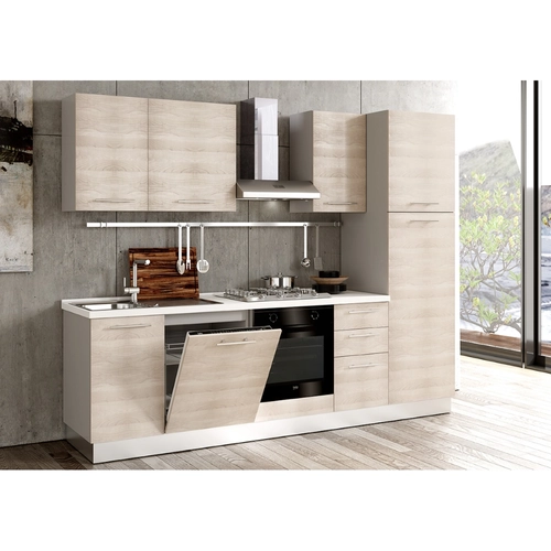 Blocco cucina L270 x P60 x H216 cm BRI1426129