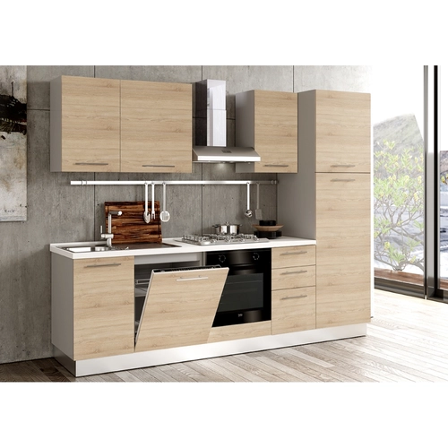 Blocco cucina L270 x P60 x H216 cm BRI1426131