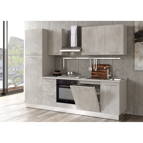Blocco cucina L270 x P60 x H216 cm BRI1426152