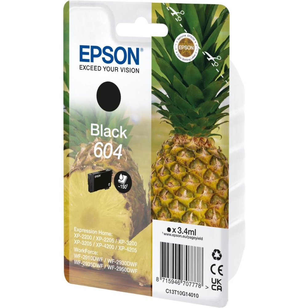 Image of EPSON Cartuccia inkjet INK-JET 604 ANANAS014