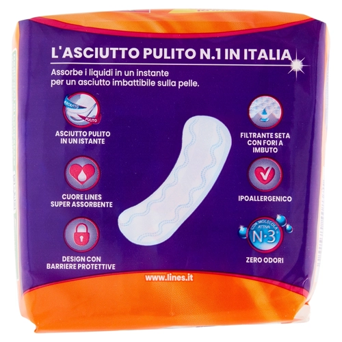Lines Seta ultra flussi leggeri 16 pz BRI1437903
