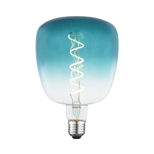 Lampadina decorativa Lampada LED Vintage Filamento Finitura Blu Dimmerabile D140 2200K attacco E27 BRI1438513