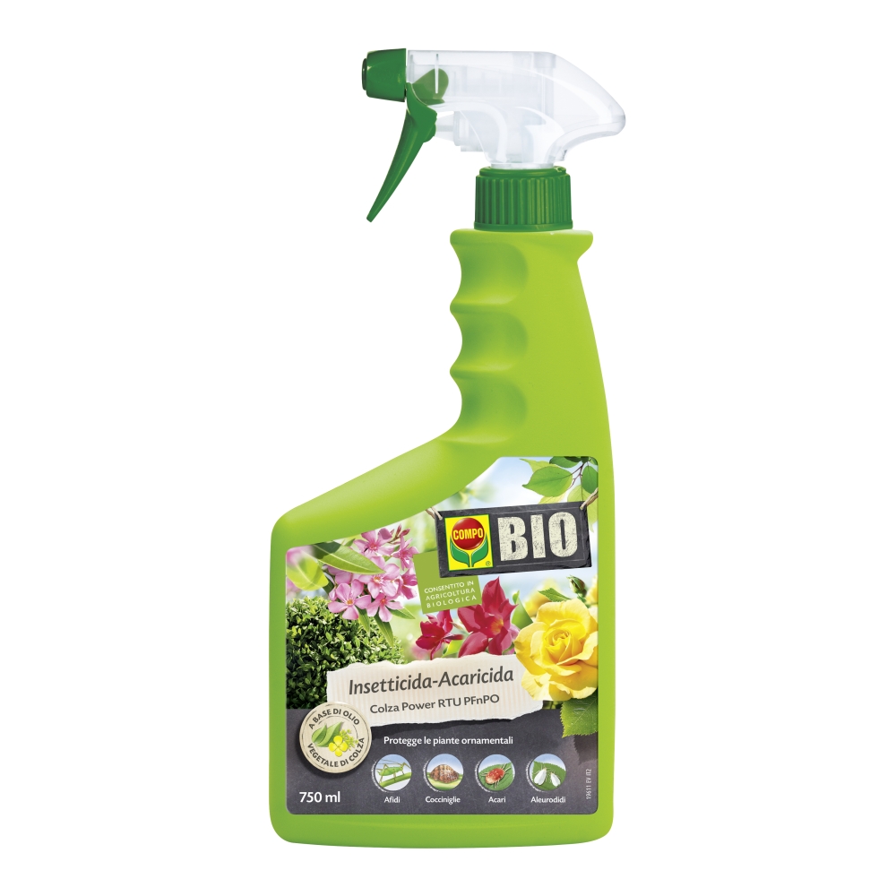 Image of COMPO Insetticida spray COMPO BIO Colza Power Insetticida RTU 750 ml 750 mL , consigliato per piante ornamentali014