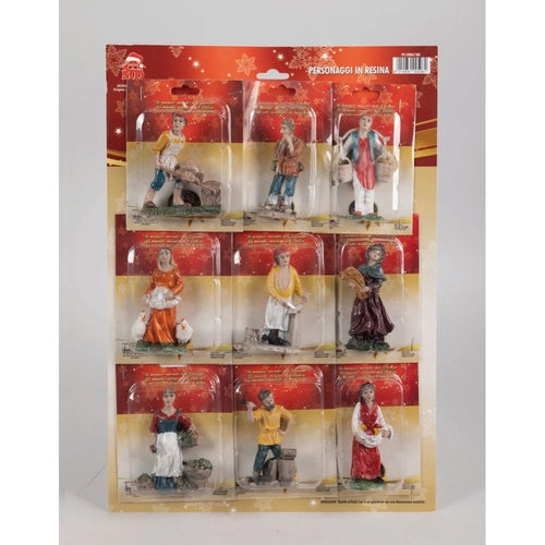 Set presepe e soggetti in resina BRI1439727