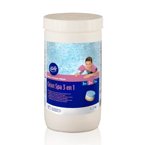 Kit trattamento spa Clean Spa 3 in 1 confezione da 0,8 kg BRI1440012