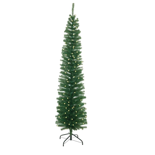 Albero verde slim struttura in PVC BRI1440164