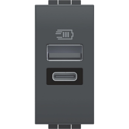 LIVINGLIGHT - CARICATORE USB TIPO A+C 1M BRI1440950