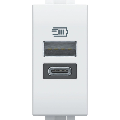 LIVINGLIGHT - CARICATORE USB TIPO A+C 1M BRI1440951