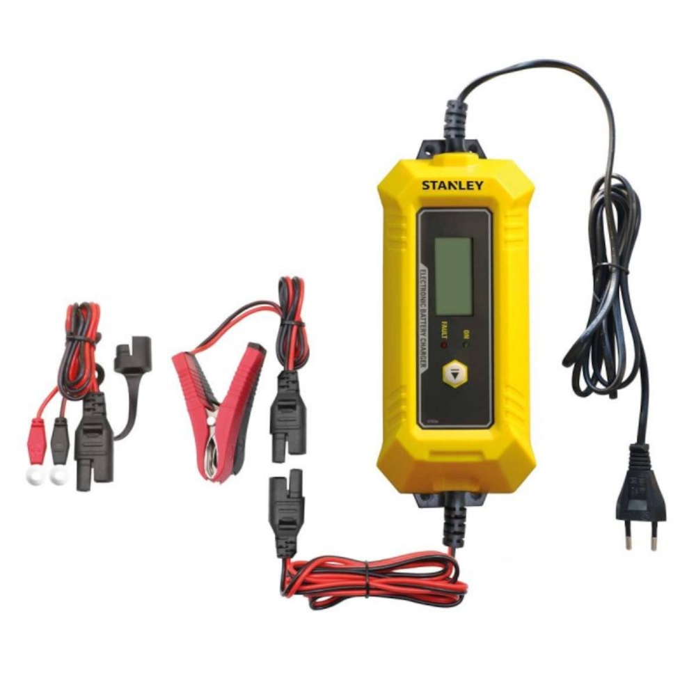 STANLEY Caricabatterie 6-12v 4a