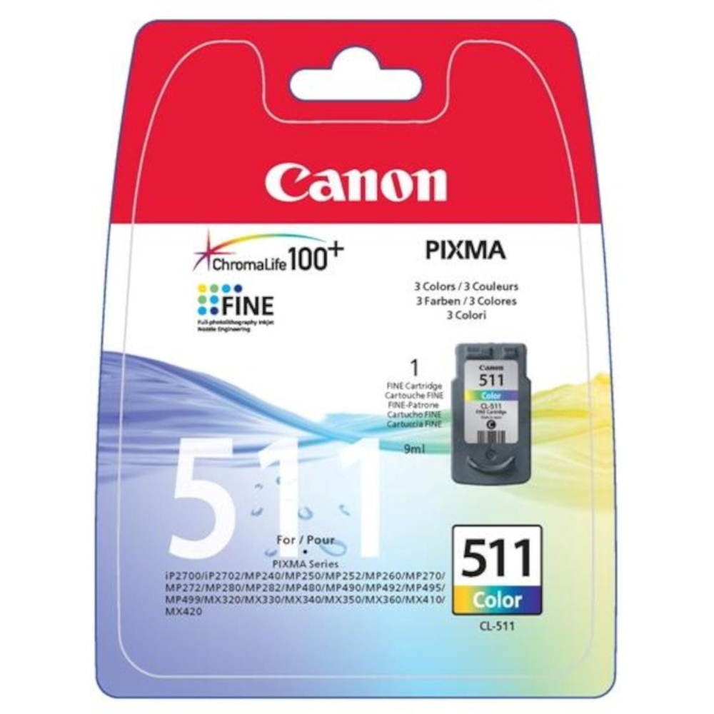 Image of CANON Cartuccia inkjet CL511014