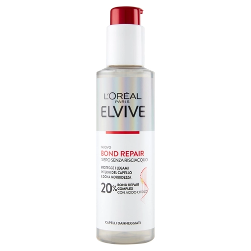 L'Oréal Paris Elvive Bond Repair Siero Senza Risciacquo Per Capelli Danneggiati, 150 ml BRI1441627