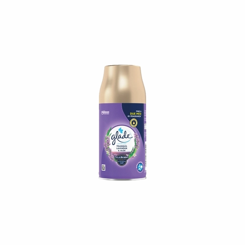 Glade Automatic Spray Ricarica, Profumatore per Ambienti, Fragranza Tranquil Lavender & Aloe 269ml BRI1441643