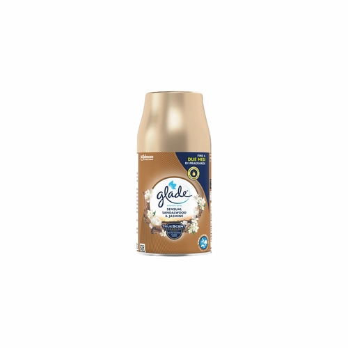 Glade Automatic Spray Ricarica, Profumatore per Ambienti, Fragranza Sensual Sandalwood&Jasmine 269ml BRI1441645