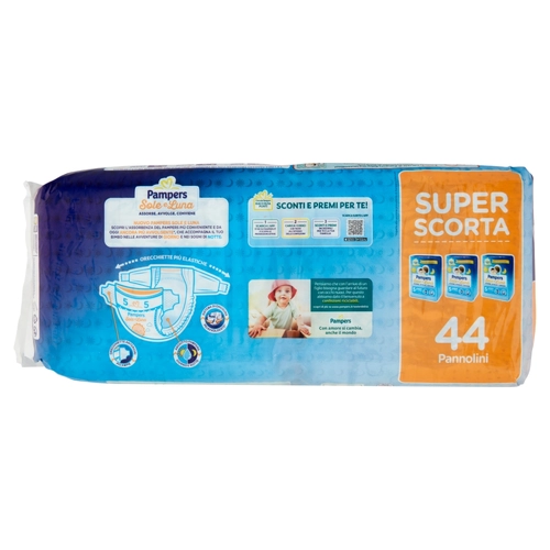 Pampers Sole e Luna Junior 44 pz BRI1444018