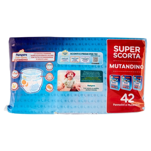 Pampers Sole e Luna Mutandino Junior 42 pz BRI1444021
