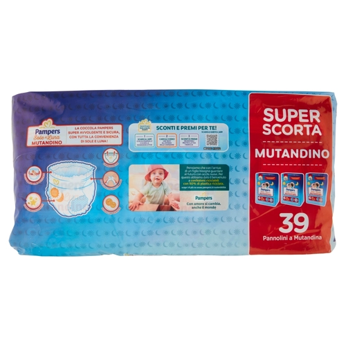 Pampers Sole e Luna Mutandino 6 XL 39 pz BRI1444022