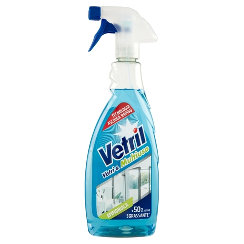Vetril Vetri e Multiuso Ammoniaca Sgrassante 650 ml BRI1444027
