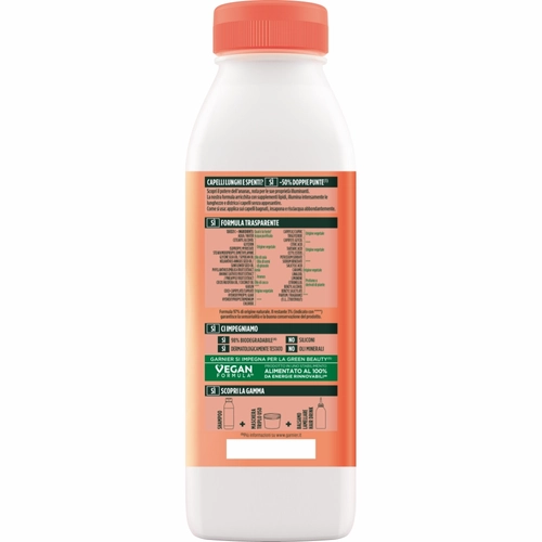 Garnier Balsamo Lunghezze Luminose Fructis Hair Food Ananas, per capelli lunghi e spenti, 350 ml BRI1445074