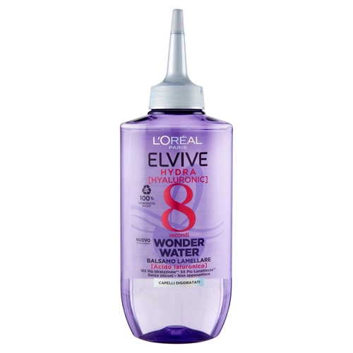 L'Oréal Paris Elvive Hydra Hyaluronic Wonder Water Balsamo Lamellare Per Capelli Disidratati, 200 ml BRI1446483