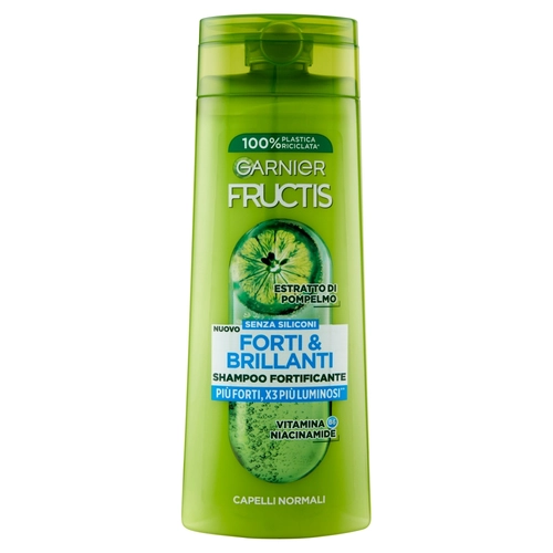 Garnier Fructis Shampoo Forti & Brillanti, shampoo fortificante per capelli normali,  250 ml BRI1446503