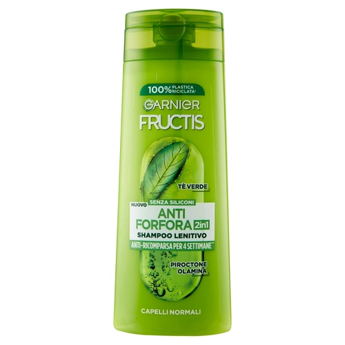 Garnier Fructis Shampoo Antiforfora 2in1 lenitivo, per capelli normali, 250 ml BRI1446505
