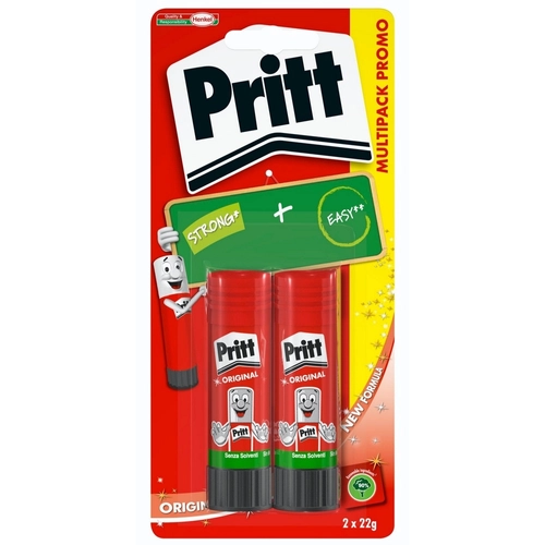 Pritt colla stick 22gx2 blister BRI145088