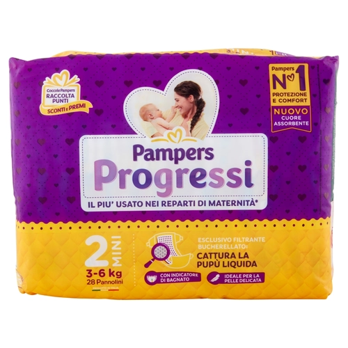 Pampers Progressi Mini 28 pz BRI1451499