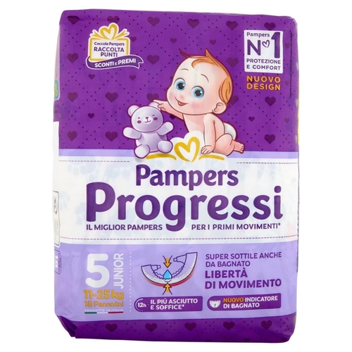 Pampers Progressi Junior 18 pz BRI1451502